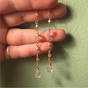 Handmade fairy core earrings. ✨